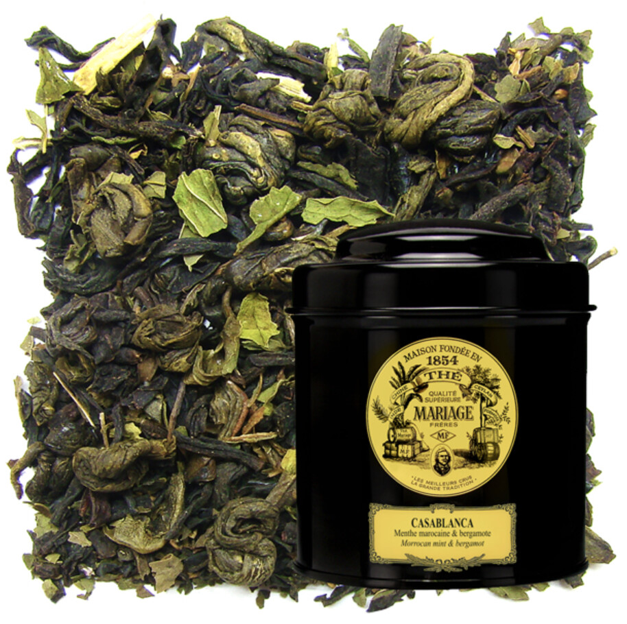 THÉ NOIR - CASABLANCA® Thé noir & vert - Jardin Premier* à la menthe & à la bergamote