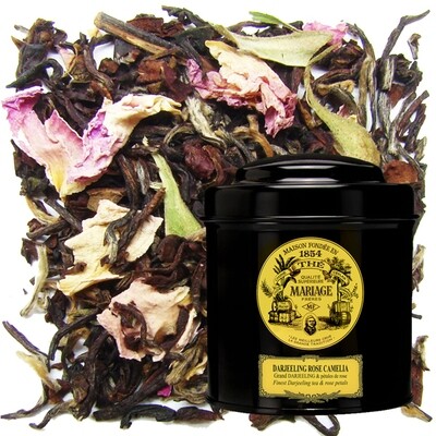DARJEELING ROSE CAMÉLIA™ - Boite 100g DARJEELING ROSE CAMÉLIA™ - Boite 100g