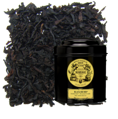 THÉ NOIR - BLACK ORCHID® Thé noir soyeux - Jardin Premier* note vanillée THÉ NOIR - BLACK ORCHID® Thé noir soyeux - Jardin Premier* note vanillée