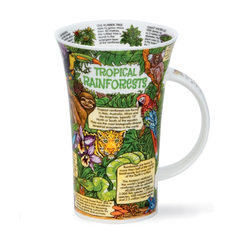 Mug Dunoon Glencoe 0.5L - Tropical Rainforest Mug Dunoon Glencoe 0.5L - Tropical Rainforest