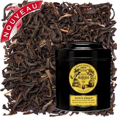 THÉ NOIR - Matin d'Afrique® - Thé noir parfumé THÉ NOIR - Matin d'Afrique® - Thé noir parfumé