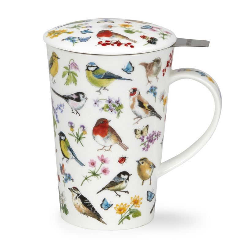 Mug avec infuser intégré Dunoon Shetland -BIRD GARDEN