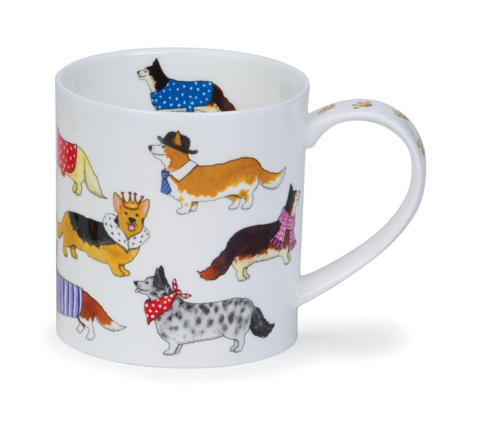 Mug Orkney 0,35L - Dunoon DASHING DOGS CORGI Mug Orkney 0,35L - Dunoon DASHING DOGS CORGI