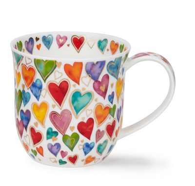Mug Cumbrae 0,45 L  Dunoon - Dazzle hearts