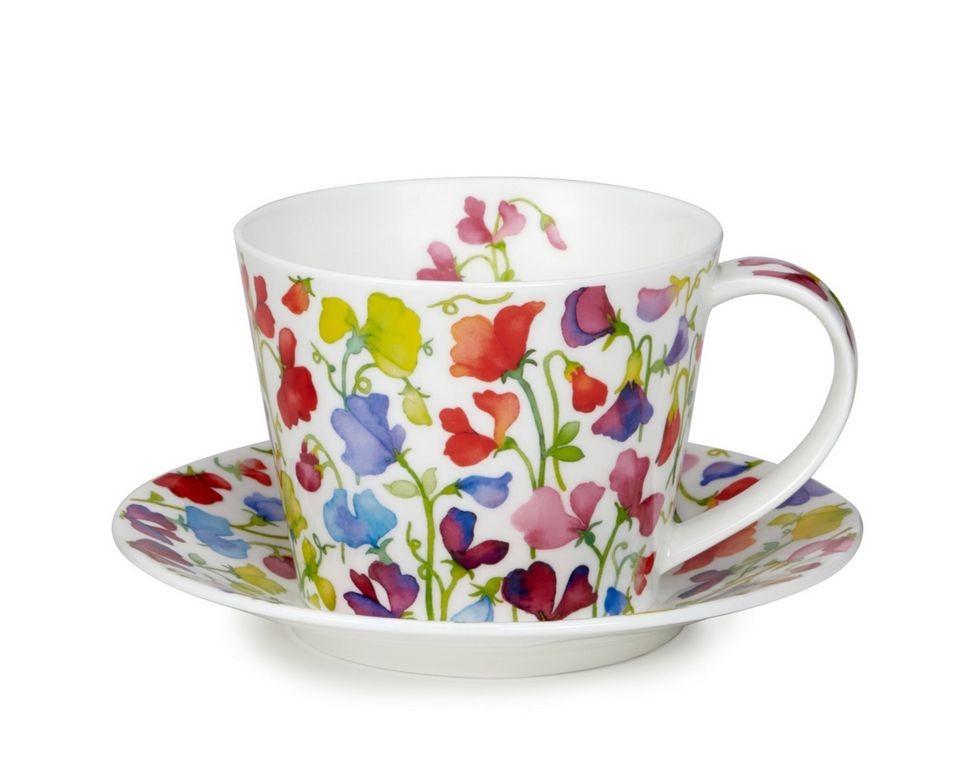 Tasse / soucoupe  Isley  0,35 L Dunoon - Floral Fiesta