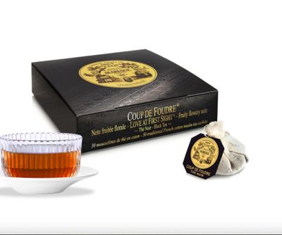 THÉ NOIR  COUP DE FOUDRE  Boîte de 30 mousselines
