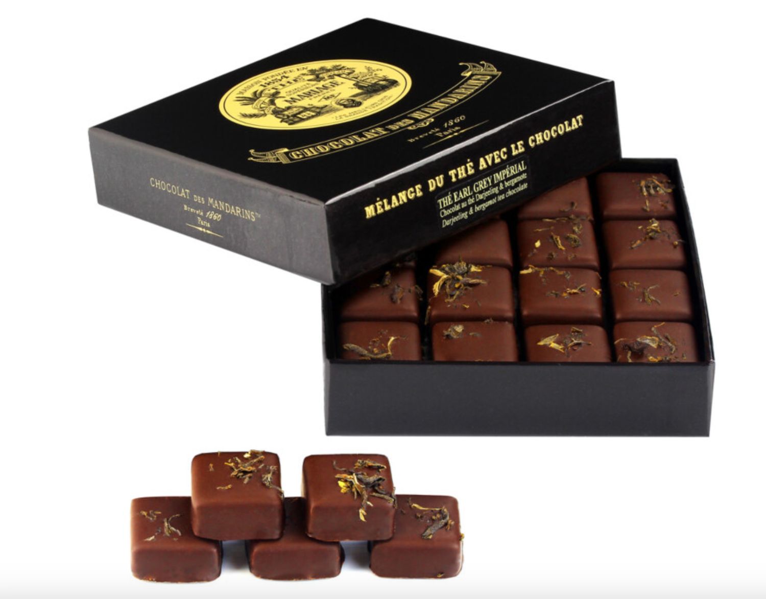 Chocolat des mandarins au thé Earl Grey Impérial