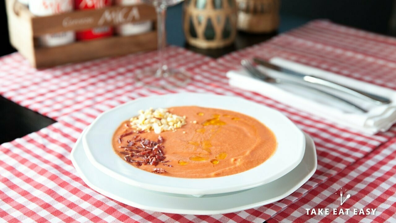 Salmorejo cordobés.