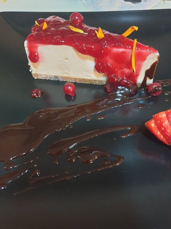 Tarta de queso.