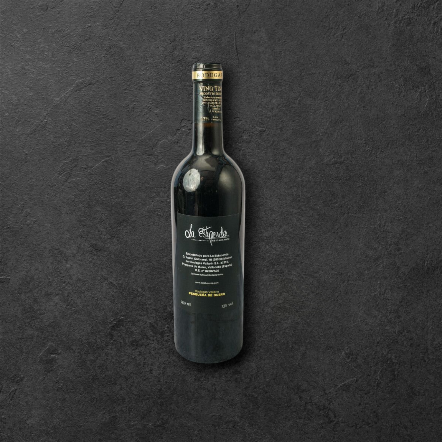 Vino tinto "La Estupenda"