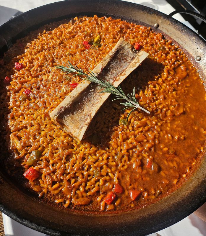 Arroz con tuétano
