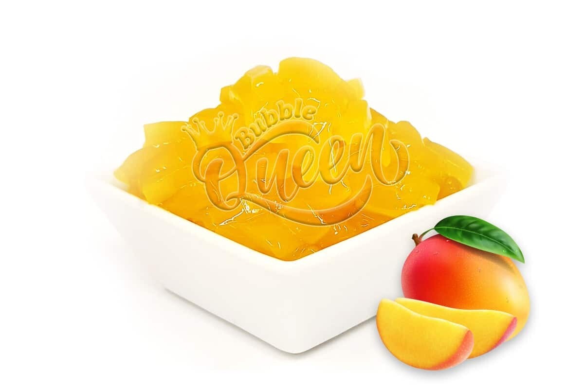 Boba Mango 450 g mit Strohhalmen Boba Mango 450 g mit Strohhalmen