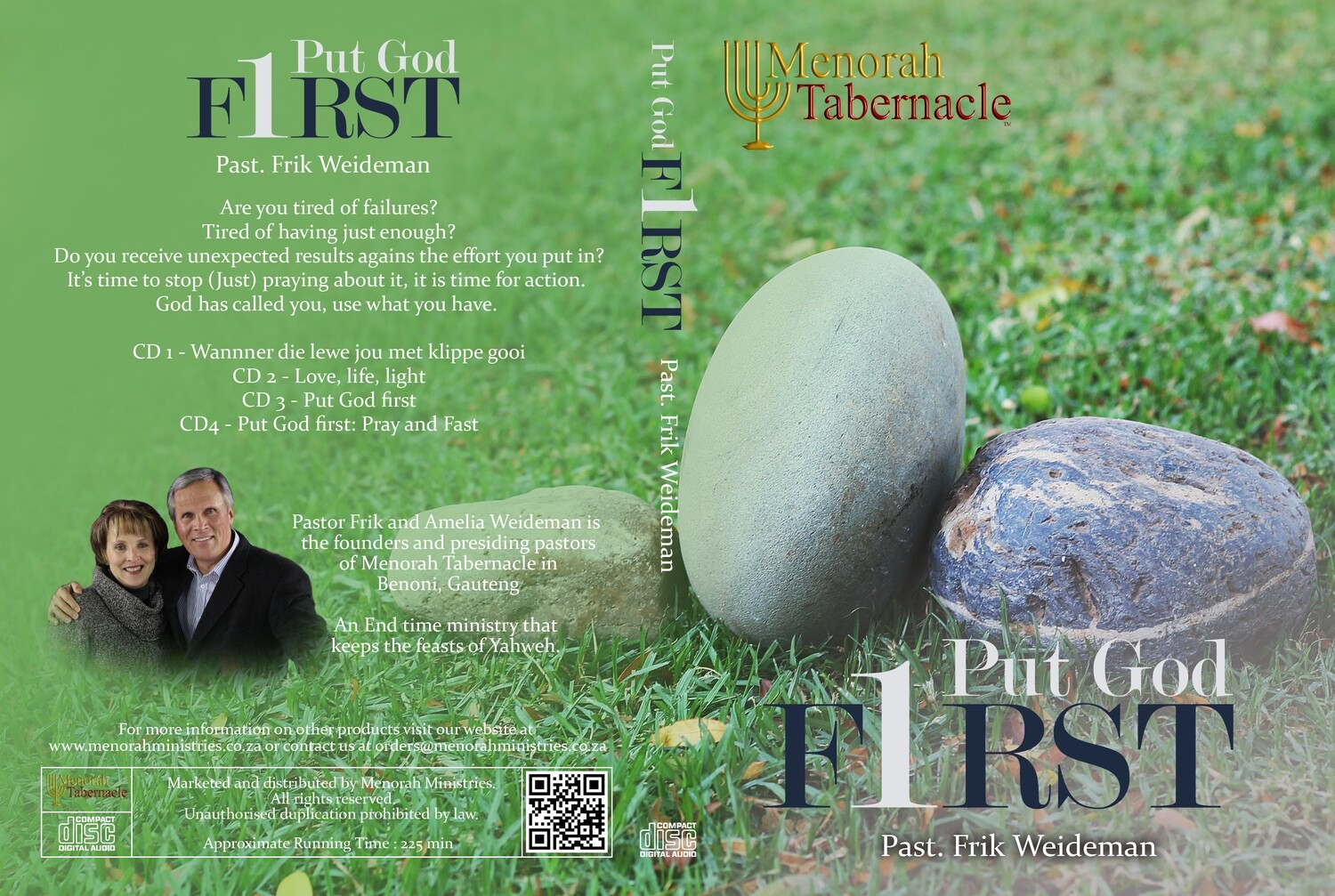 (AUDIO) Put God First - Past. Frik Weideman