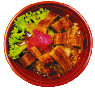 Unagi (Japanese eel) donburi