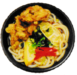 Teriyaki chicken udon