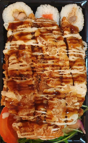 Katsu pork lunch box
