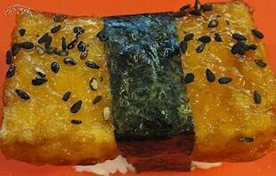 Teriyaki tofu nigiri