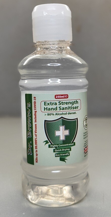 Hand Sanitiser Gel - 250 ml
