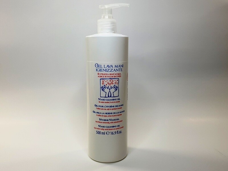 Gel Lava Mani, desinfizierendes Handgel - 500 ml Pumpflasche