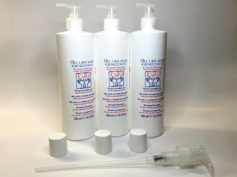 Gel Mani Lava, desinfizierendes Handgel - Trio ( 3x500 ml)