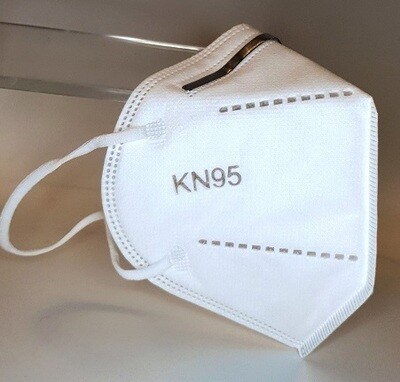 ZertifizierteKN95-Atemschutzmaske ohne Ventil - 20 Stück