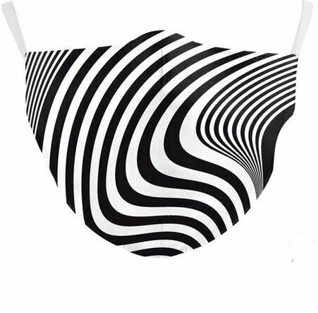 Community Maske Zebrawellen Erwachsene