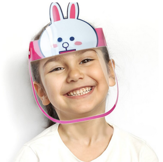 Kinder Gesichtsvisier Tiermotive