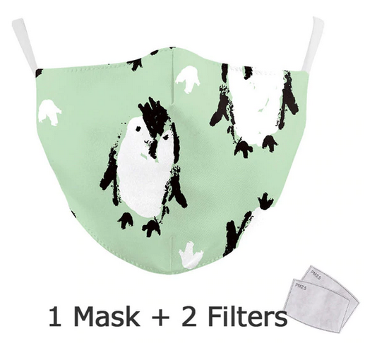 Community Maske Erwachsene Pinguin gross