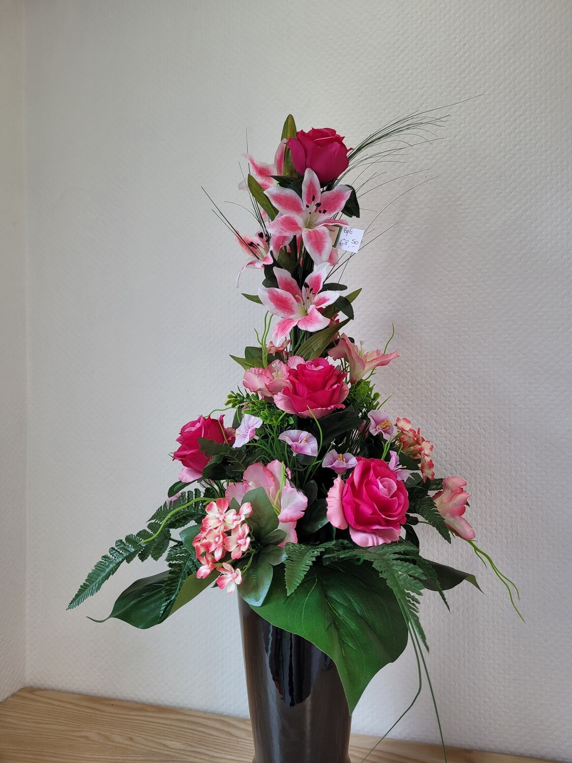 Bouquet vase rose