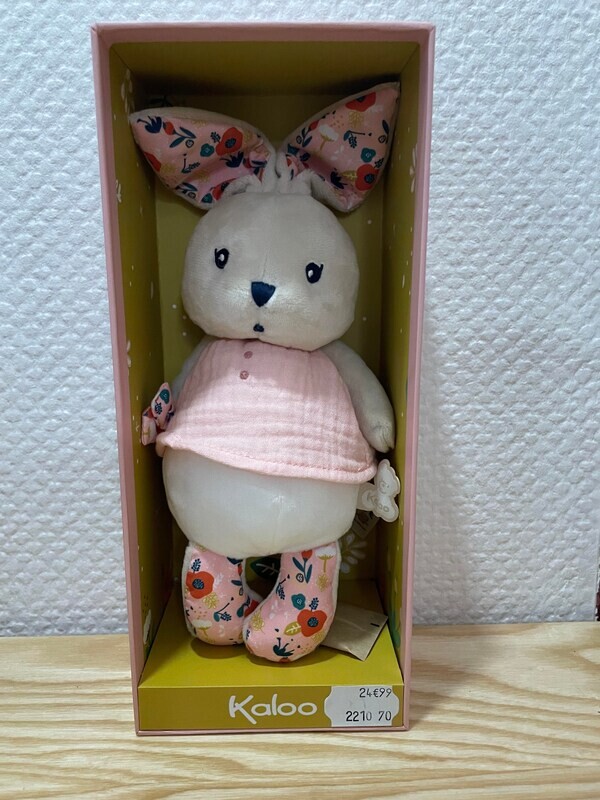 Lapin blanc et rose