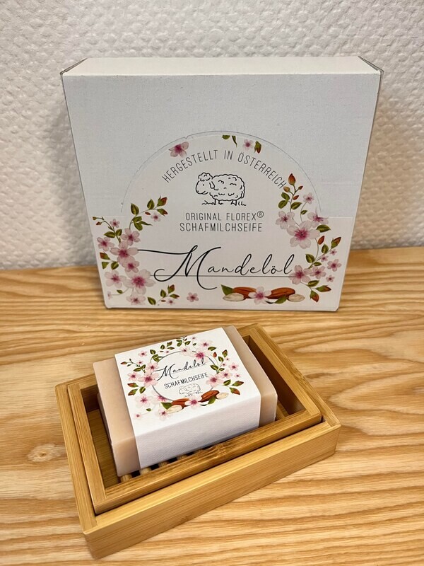 Savon au lait de mouton bio senteur amande