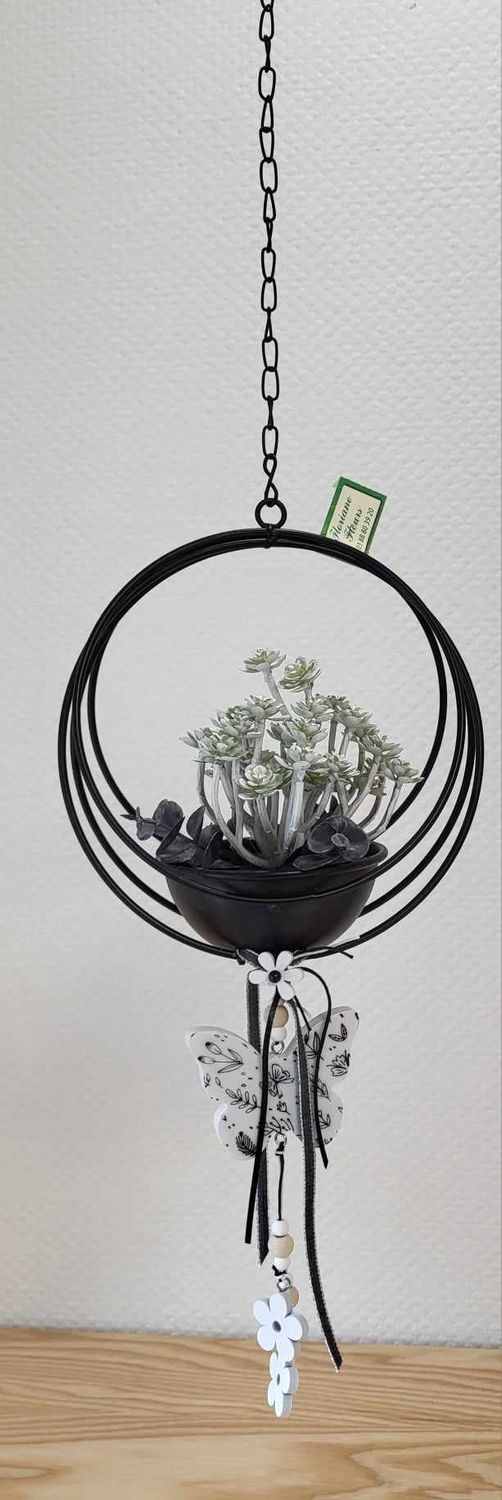 Composition sec et soie noir et blanc