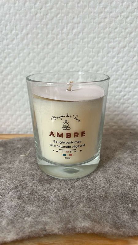 Bougie parfumée Ambre