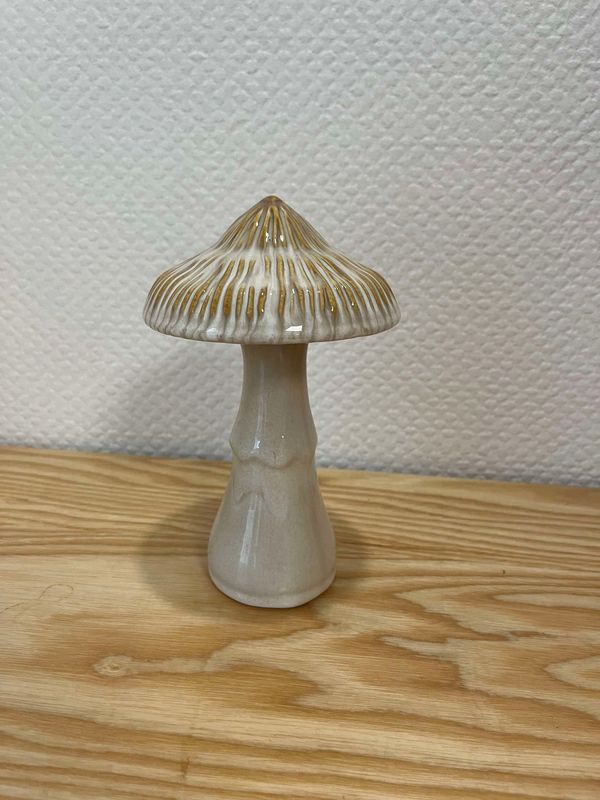 Champignon en poterie