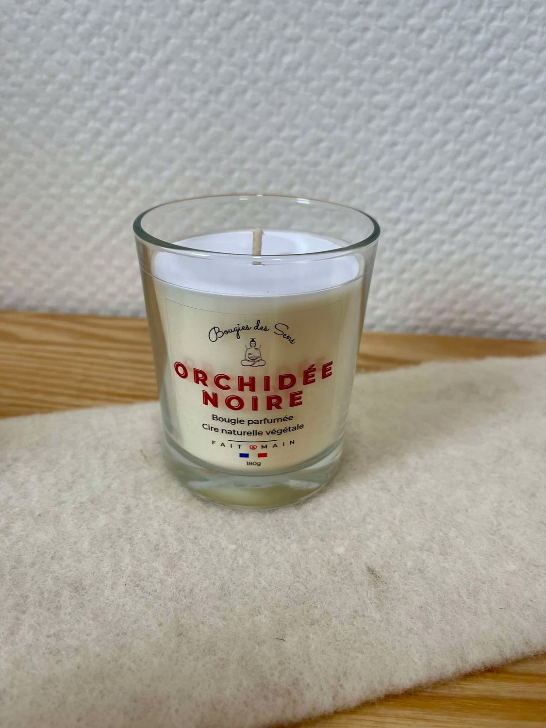 Bougie parfumée orchidée noire