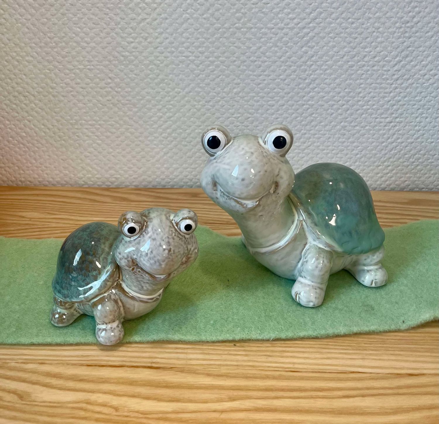 Tortue en poterie