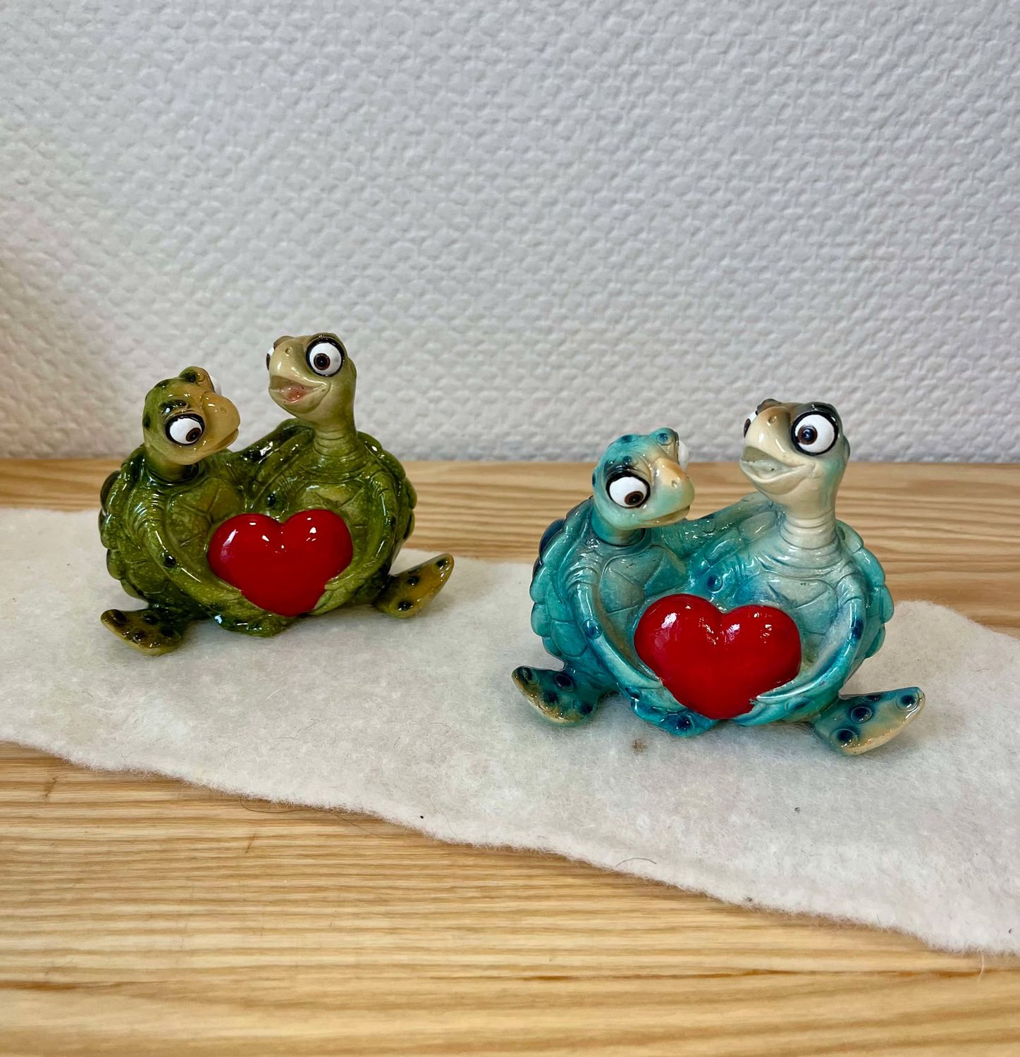 couple de tortue 12cm