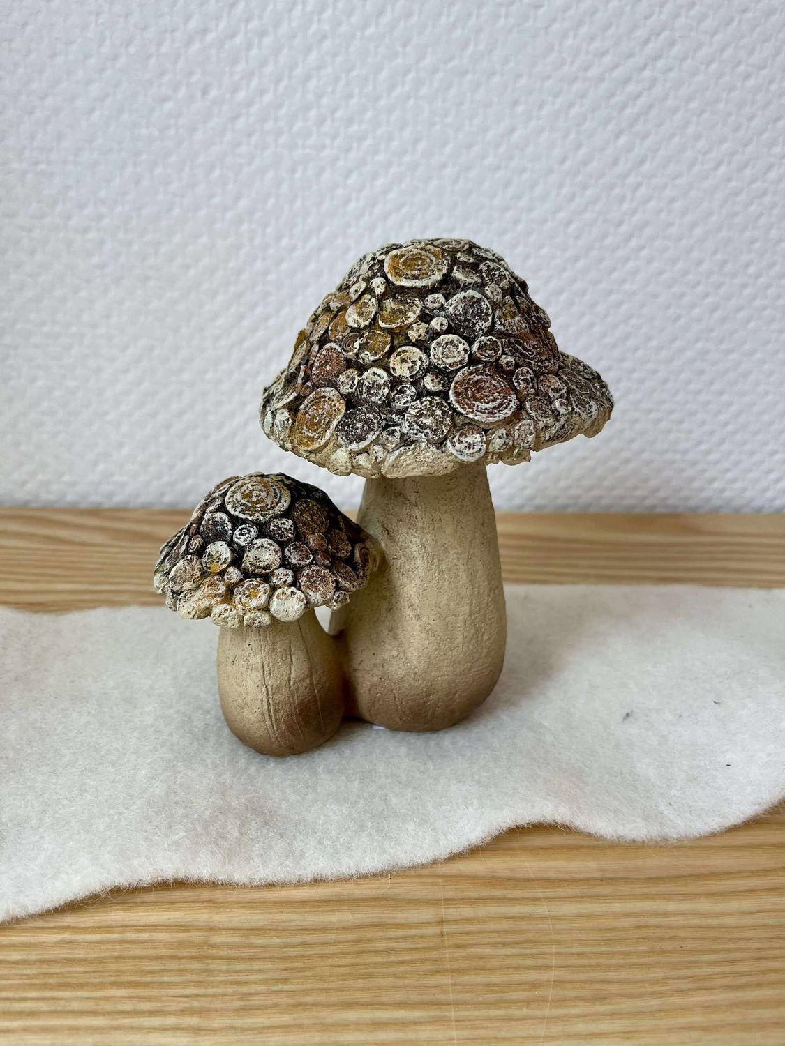 Champignon double à poser