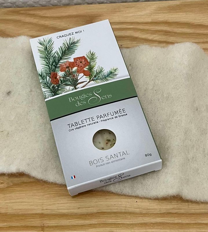 Tablette parfumée Bois de Santal