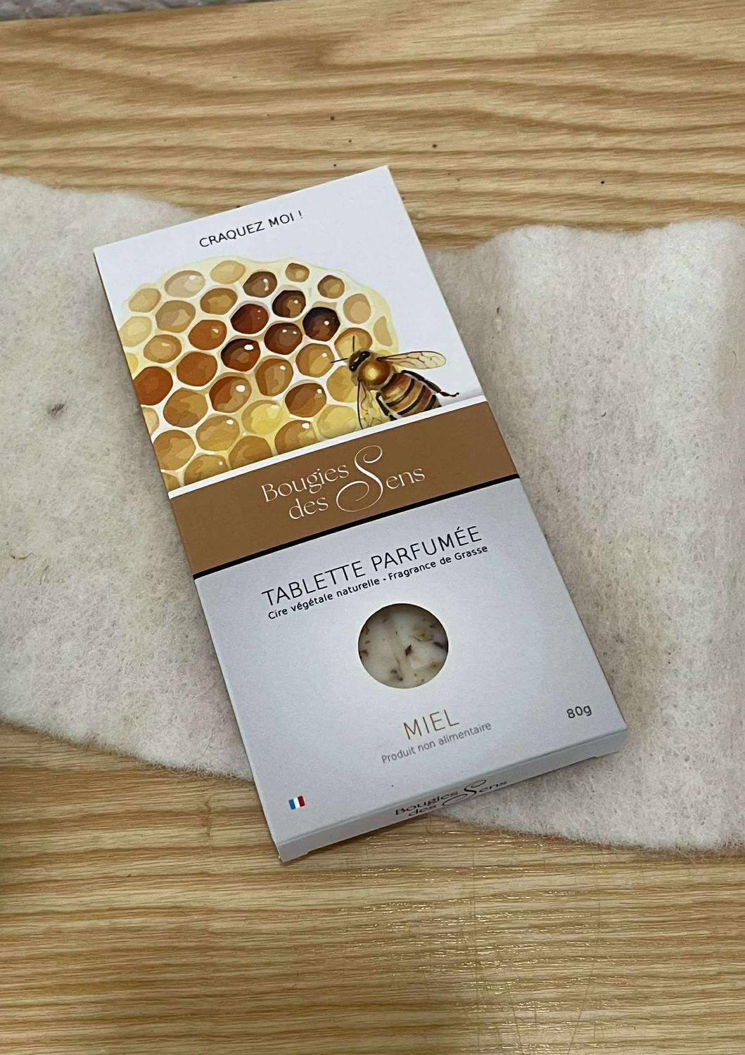 Tablette parfumée Miel