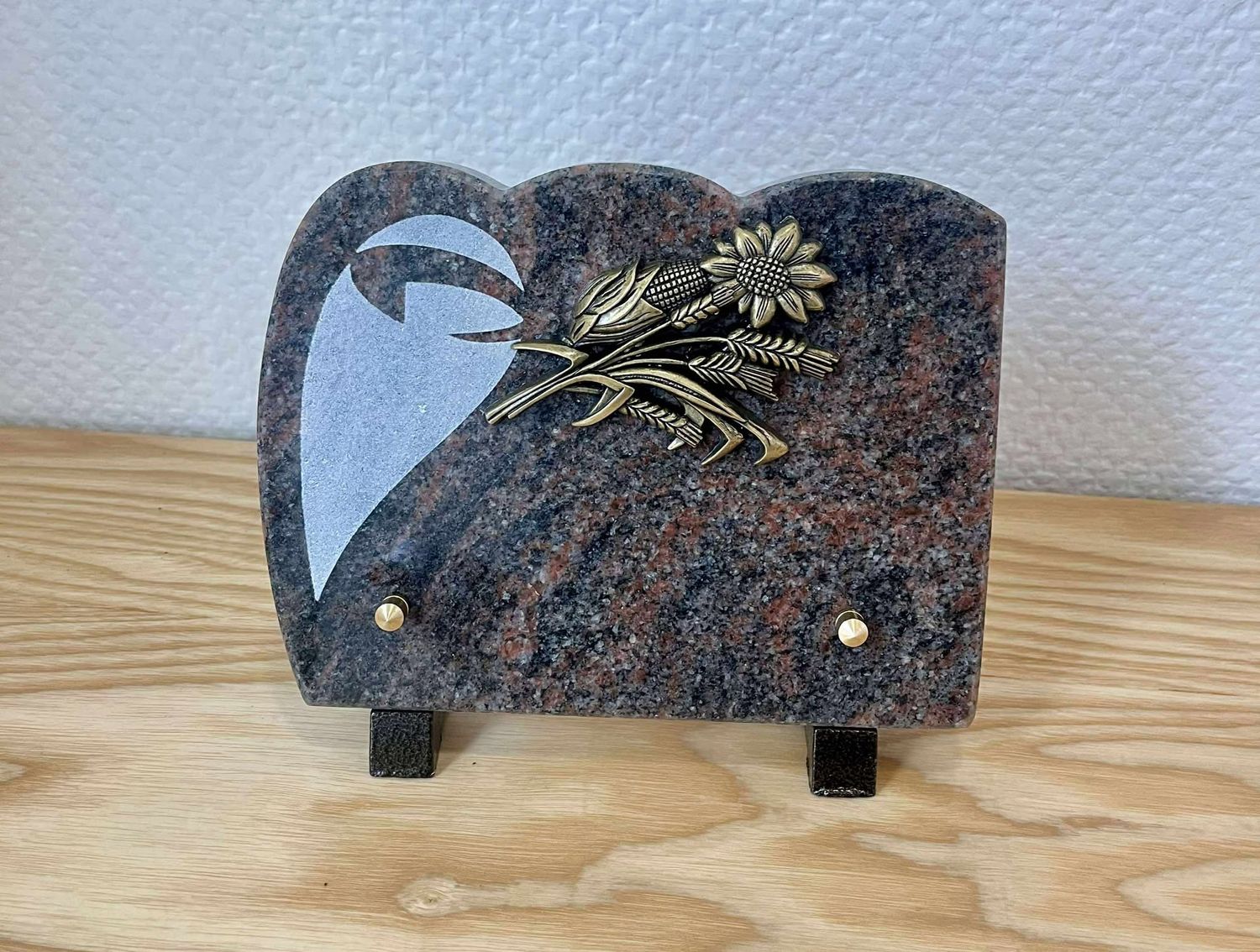 Plaque mortuaire 20x15