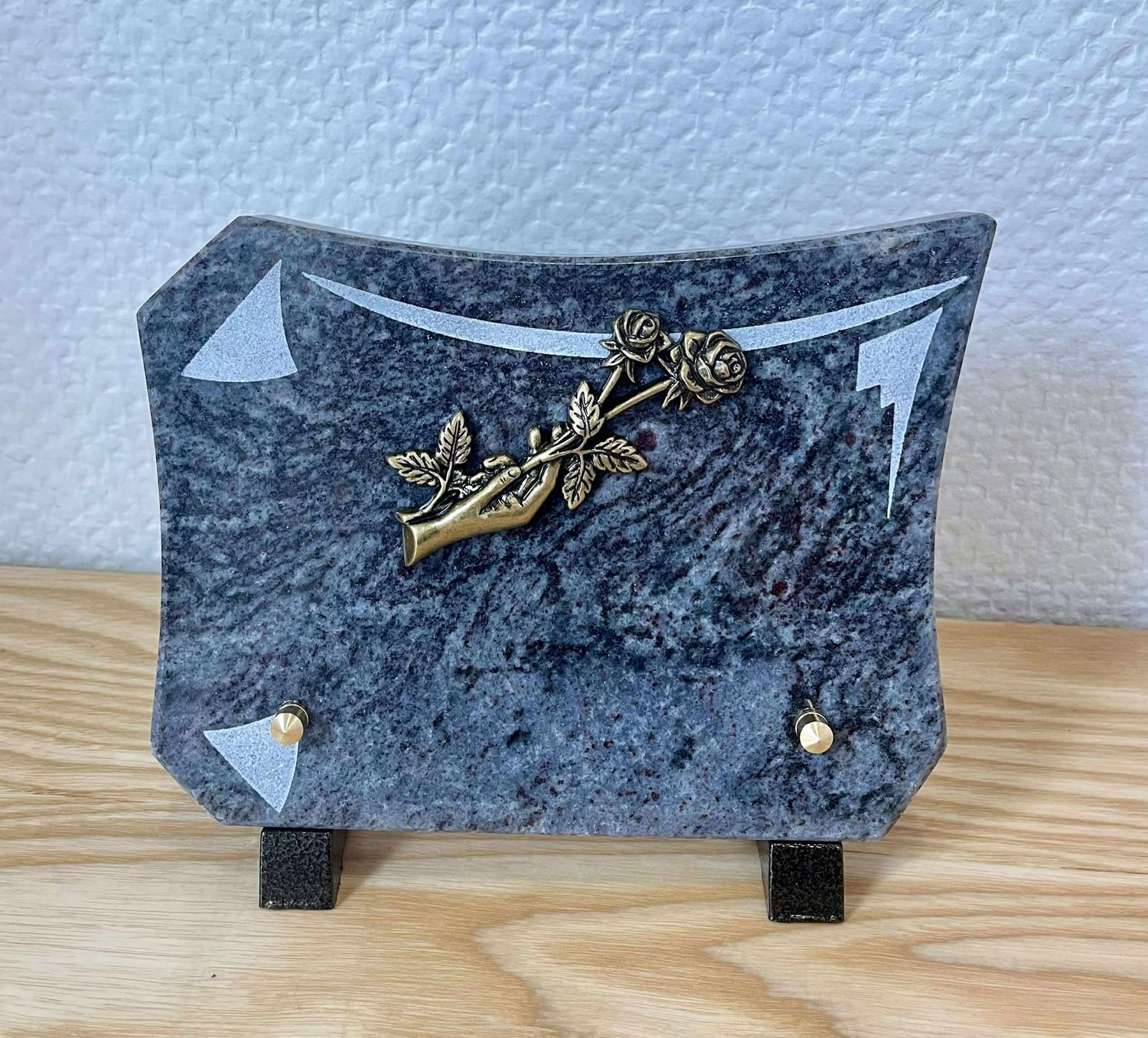 Plaque mortuaire 20x15
