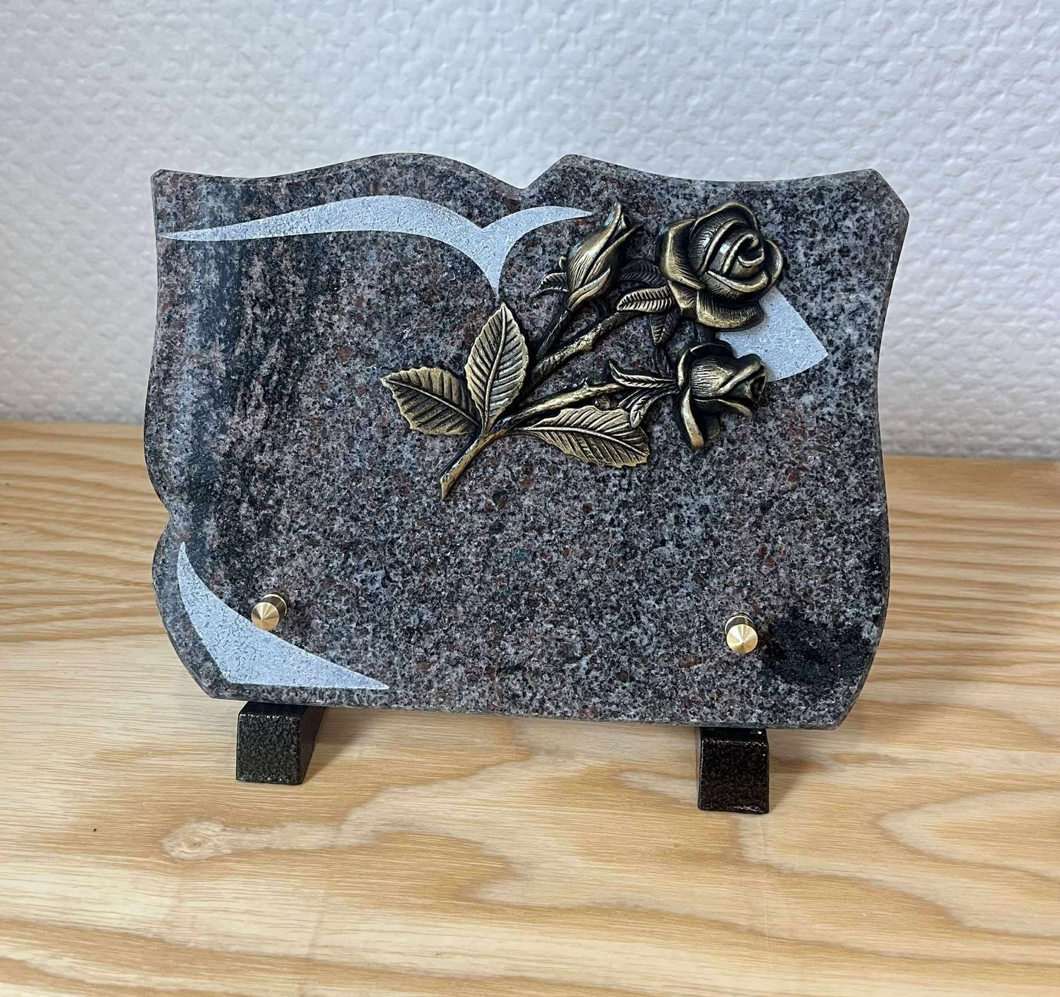 Plaque mortuaire 20x15