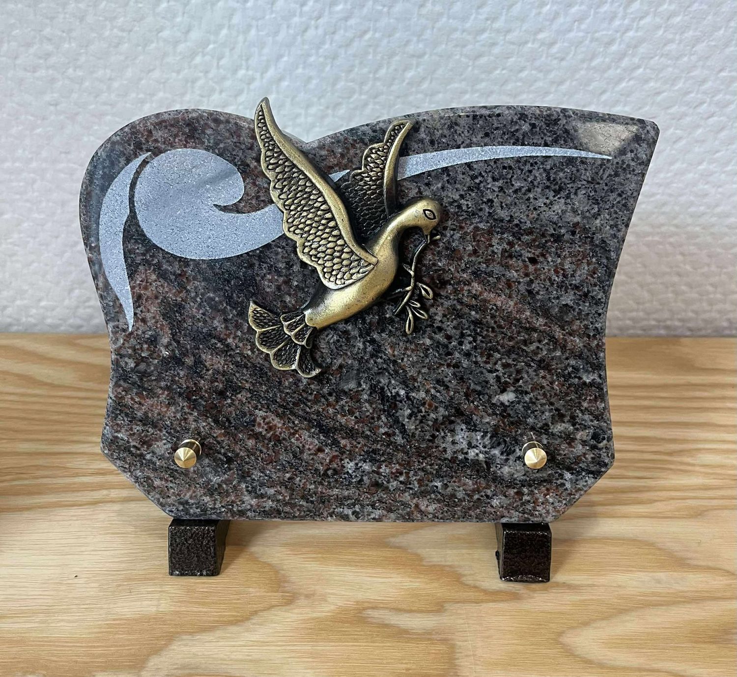 Plaque mortuaire 20x15