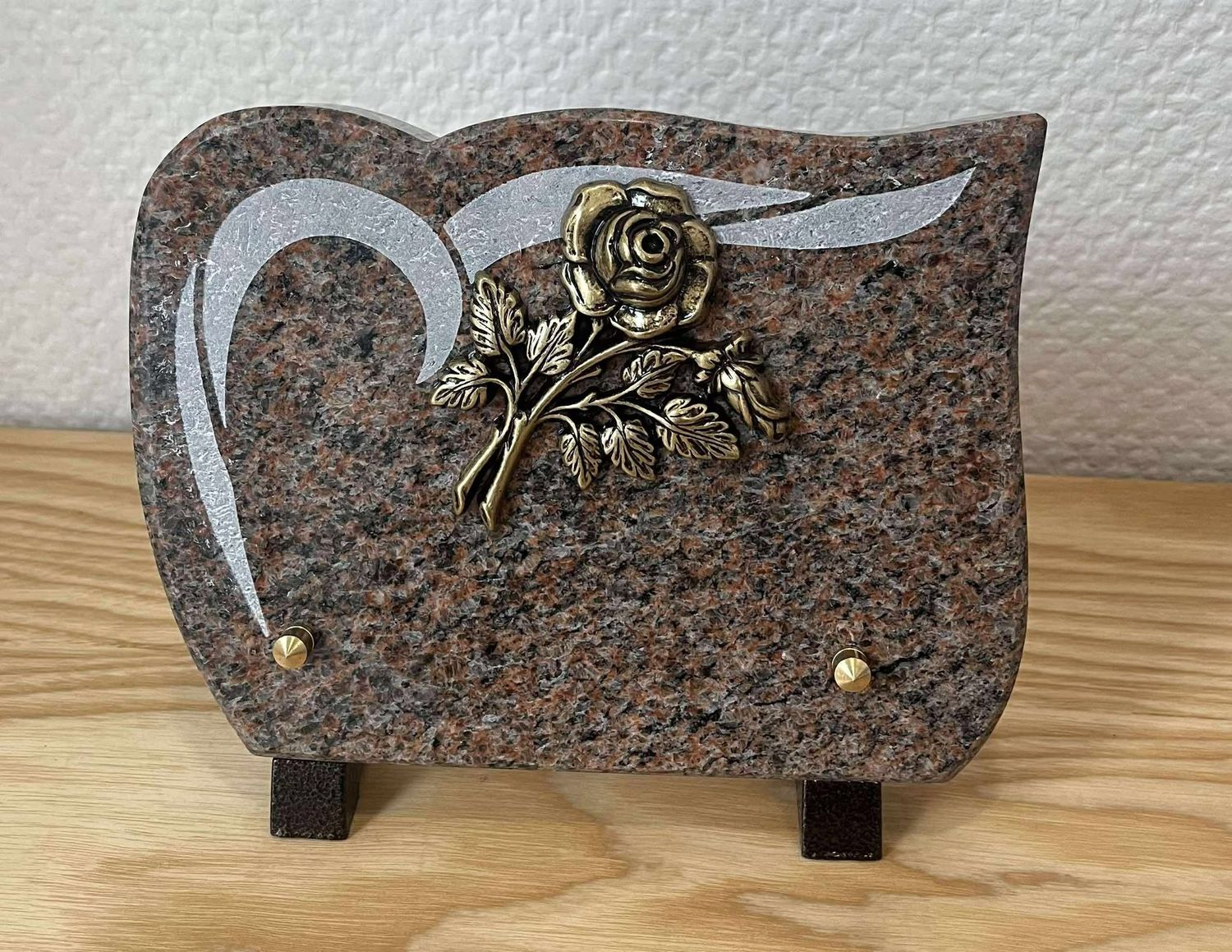 Plaque mortuaire 20x15