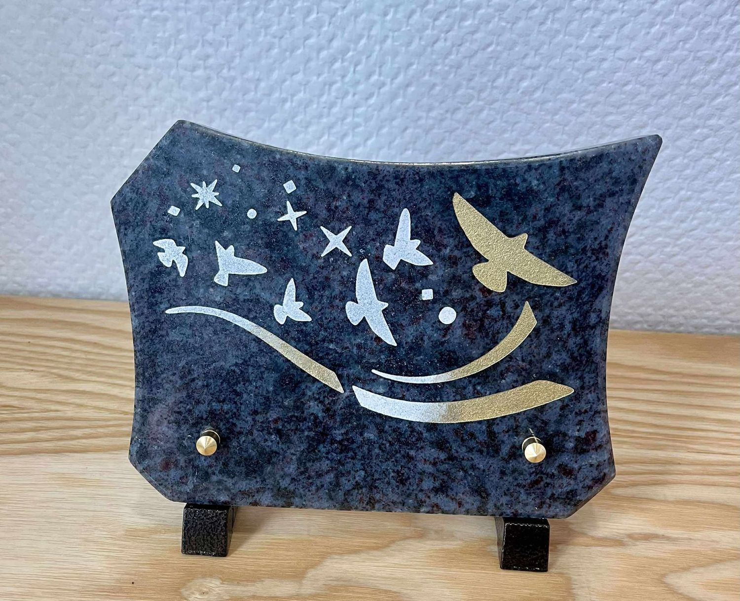 Plaque mortuaire 20x15
