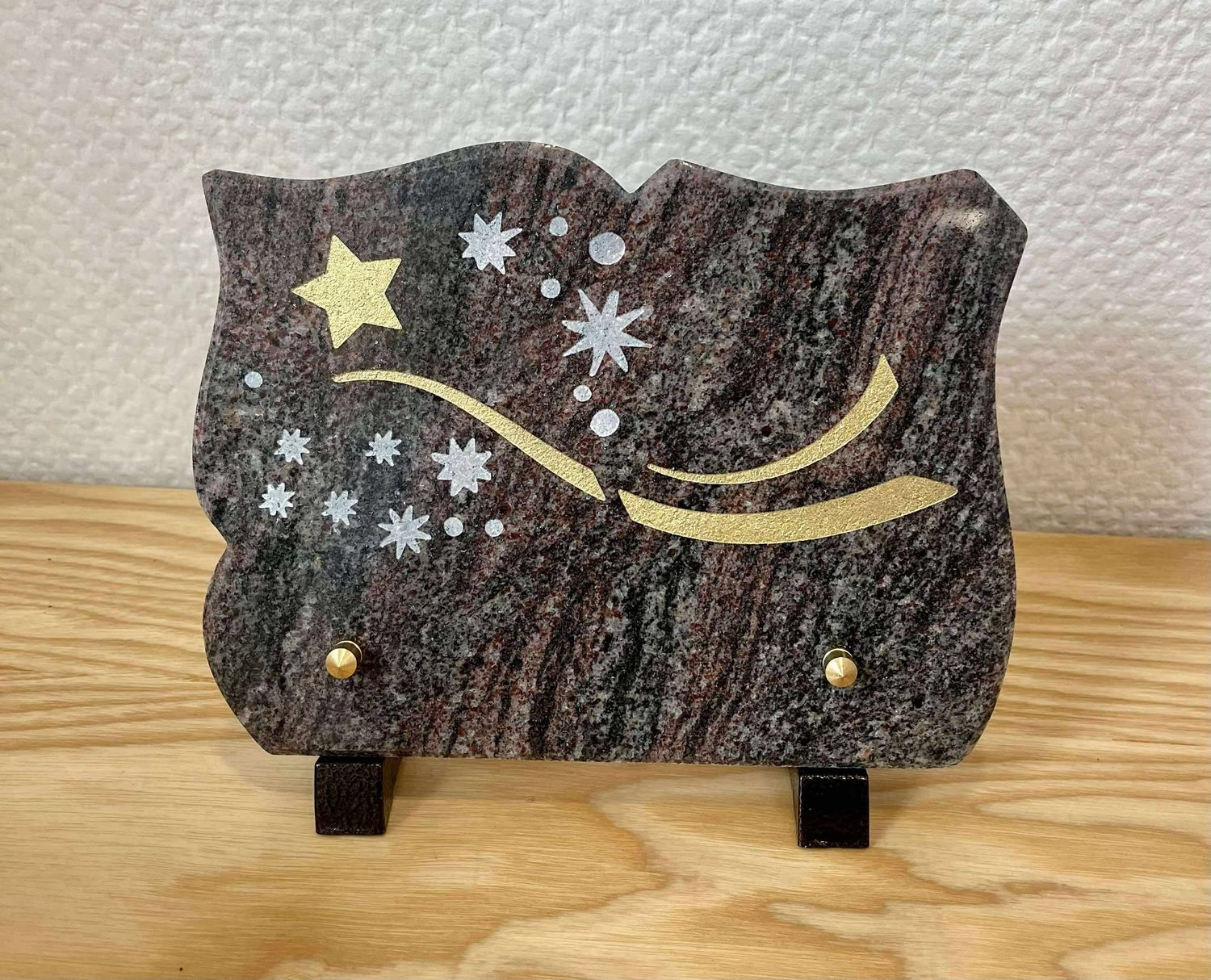 Plaque mortuaire 20x15