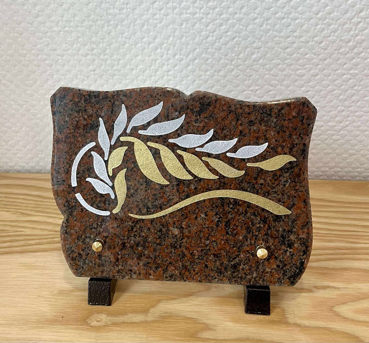 Plaque mortuaire 20x15
