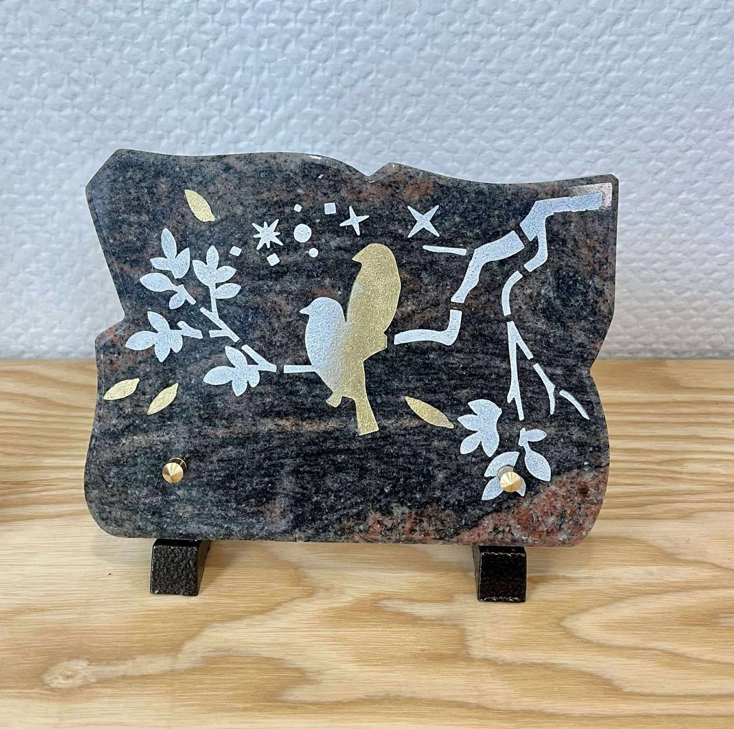 Plaque mortuaire 20x15