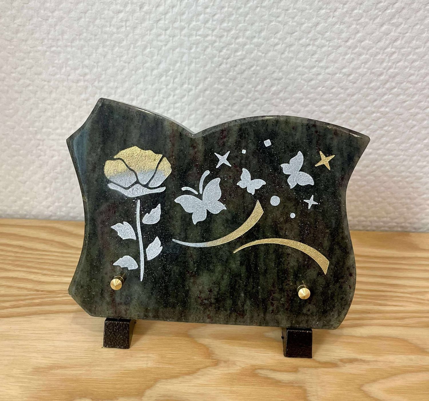 Plaque mortuaire 20x15